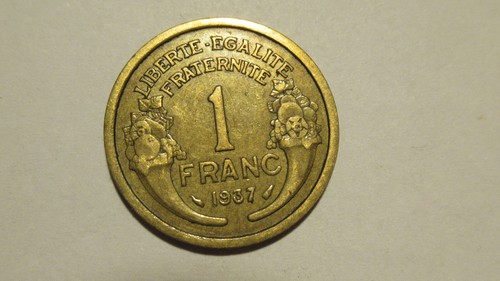Münze franc 1937 - 1937, frankreich