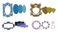 3 Stanzschablonen RAHMEN