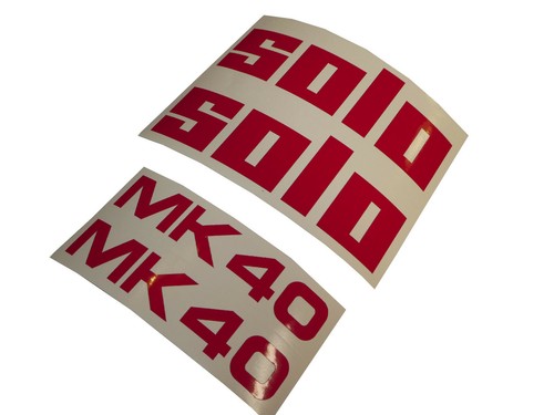 Solo schriftzug dekor - mk,