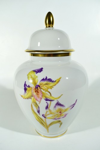 Bavaria porzellan deckelvase - porzellan,