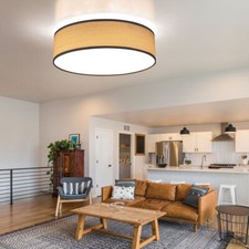 LED Decken Strahler Holz Optik