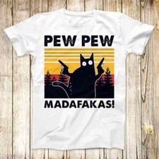 T-Shirt Pew Pew Madakas Katze