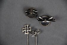 Miniaturen Eisernes Kreuz 1. u 2. Klasse Erster Weltkrieg WK I Godet Silber