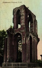 Gramzow Uckermark, Klosterruine, 1926