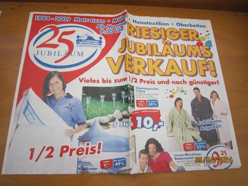Xxl werbung 2009 jubiläum 25 - jubilÄum,