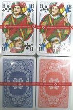 Original ASS Altenburger Romme Spielkarten, 55 Blatt (Rot/Blau) 2x, 4x, 8x, 16x