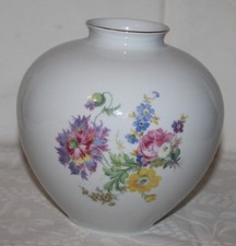 METZLER & ORTLOFF  - schöne Porzellan Vase - Blumen