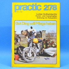 DDR practic 2 1978 Moped Großspielgeräte Camping Disco-Effekte Basteleien L