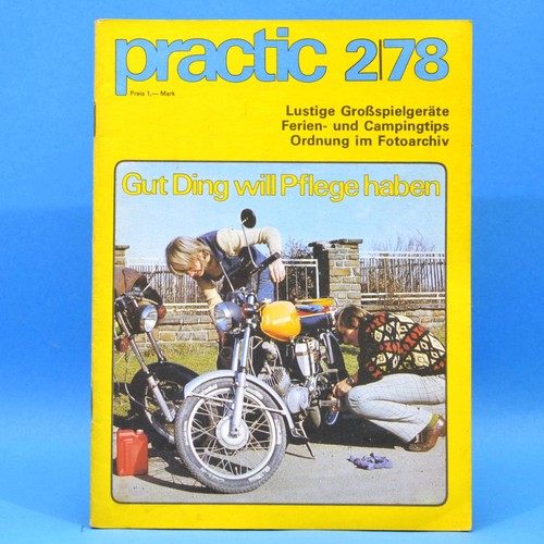 Ddr practic 1978 moped - practic, 2