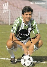 Karl Brauneder:Österreichischer Meister Rapid Wien, WM Teilnehmer 1982 AUT