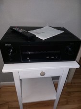 Denon AVR-X1000 AV-Receiver +Fernbedienung,+Anleitung +Kabel+ Audyssey-Mikrofon