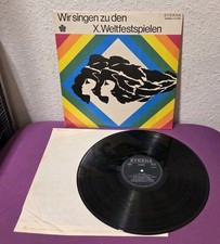 DDR LP  "X. WELTFESTSPIELE