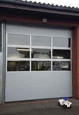 Hallentor Werkstatttor Alurahmentor Sektionaltor