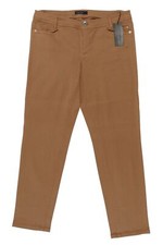 Marc Cain Damen Jeans Hose Gr.N6 braun hellbraun gerade Regular Gabardine Neu
