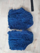 Mattess Einlagen Gamaschen Gr. M vorne blau