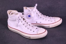Converse All Star Classic Chucks HI Sneaker Gr. 41,5 Leder weiß Unisex BC1742