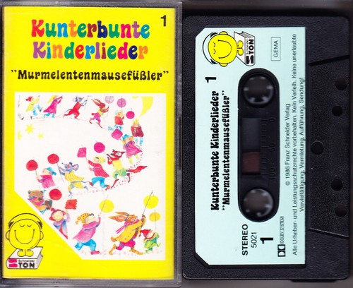 Kunterbunte kinderlieder 1 - mc,