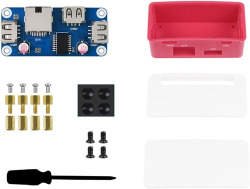Ethernet usb hub hat - ethernet/usb, with