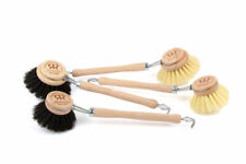 Redecker Spülbürste Bürste mit austauschbarem Kopf Rosshaar oder Fibre z2082