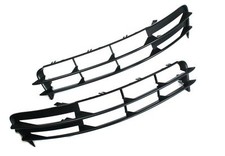 Luftführungsgitter-Set Original Audi S6 4F C6 Exterieur Tuning Gitter Schwarz