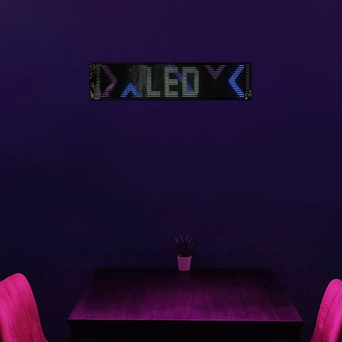 Flexibler led bildschirm - flexibler, led-bildschirm