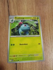 Pokemon Karte Bisaknosp