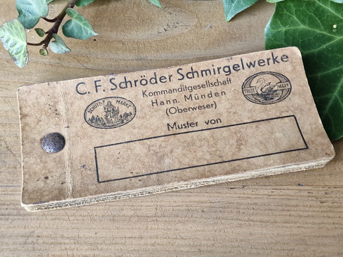 Schröder schmirgelwerke - f.,