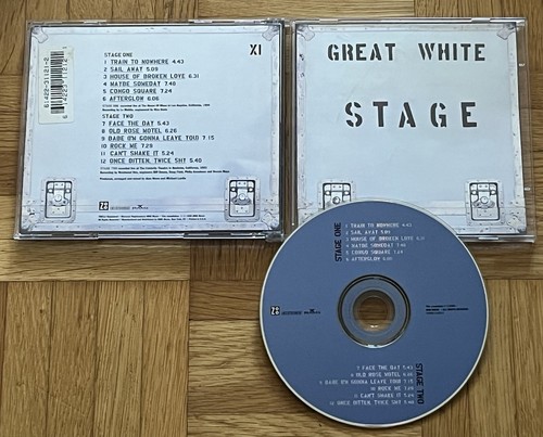 Great white stage cd - stage,