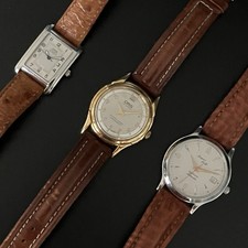 Konvolut Vintage Armbanduhren 2 x Oris / 1 x Jacques Etoile, gebraucht