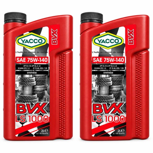 Yacco bvx 1000 75w140 - bvx,