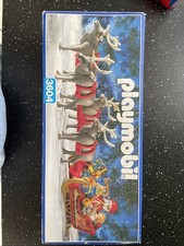 PLAYMOBIL 3604 Set Weihnachtsmann Rentierschlitten mit OVP + Anleitung
