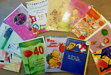 Konvolut Glückwunschkarten 31 Karten, Geburtstag, Hochzeit, Sinnsprüche, Geburt