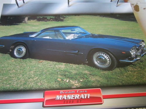Dream cars maserati 3500 gt - dream,