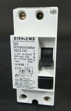 Siemens 5SZ3 247 NFI-Schutzschalter | 2polig | 220 V