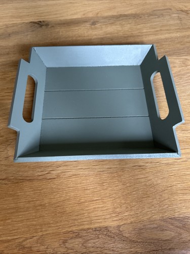 Holztablett dekotablett grün - holztablett/,