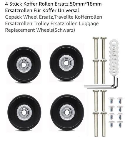 Vielseitige kofferrollen 50mm - vielseitige,