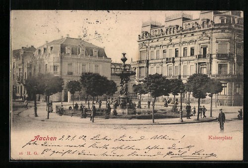 Aachen ansichtskarte partie - aachen,, ansichtskarte,