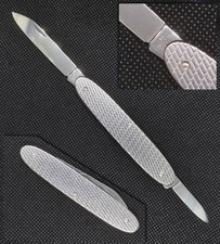 DDR Toledo Taschenmesser GML Leegebruch 2 Klingen Rautenmuster TIP-TOP neuwertig