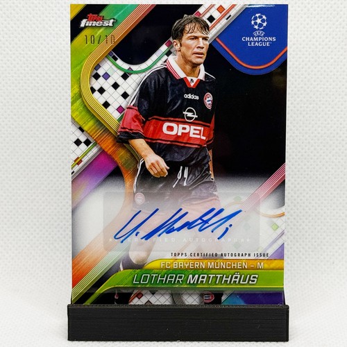 Lothar matthäus autograph 10 - matthäus,