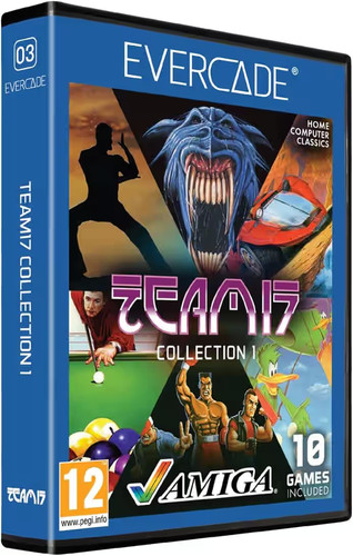 Evercade team17 kollektion - evercade,
