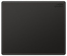 SPEEDLINK NOTARY Soft Touch Mousepad Mauspad Kunstleder rutschfest schwarz 