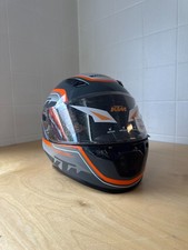 KTM Original Street Evo Helmet / Helm, Grau-Orange, M