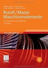 Roloff/Matek Maschinenelemente: Normung, Berechnu... | Buch | Zustand akzeptabel