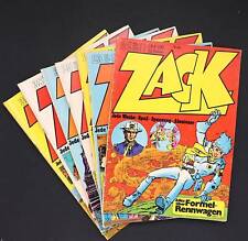 ZACK Comic Magazin Jahrgang 1972 Heft Koralle Verlag Auswahl Abenteuer ohne 2000