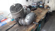 Jawa Motor Typ 450 Motor 171,5 ccm³ Kubickzentimerter + Sitzbank und Original