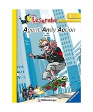 Leserabe - Agent Andy Action: Lesestufe 3 - Leichter Lesen mit der Silbenmethode