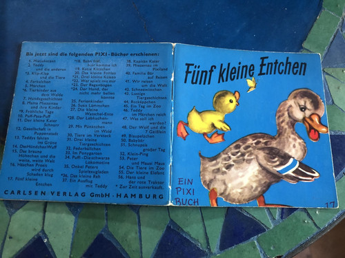 Pixi fünf kleine entchen - pixi,