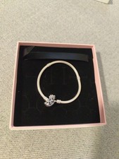 Pandora Stammbaum Herzverschluss Schlangen-Gliederarmband (598827C01-17)