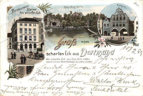 Gruss vom scharfen eck aus - eck,