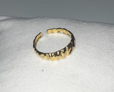 Verstellbarer Ring Edelstahl